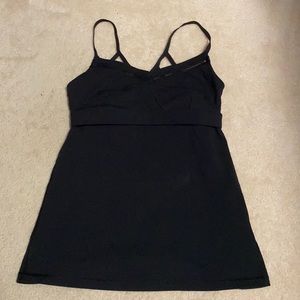 New Lulu Lemon Tank Top, black, size 8